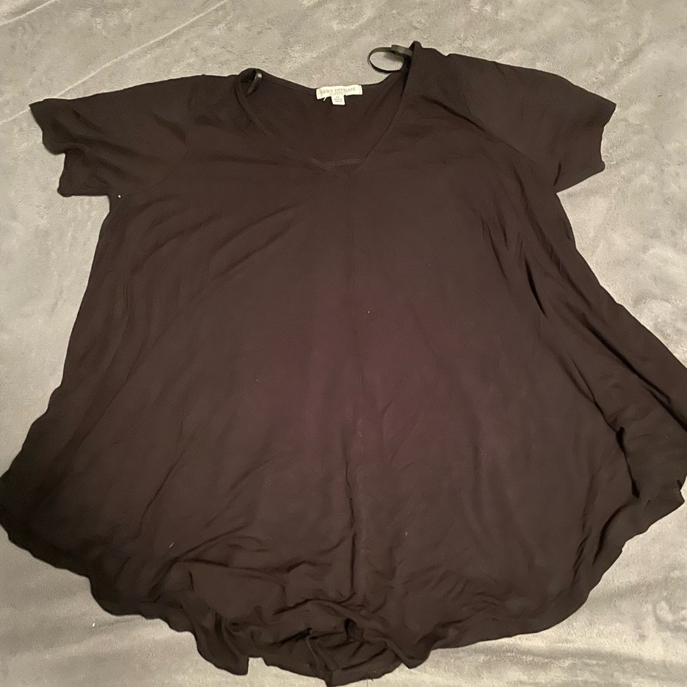 Black dressy t-shirt